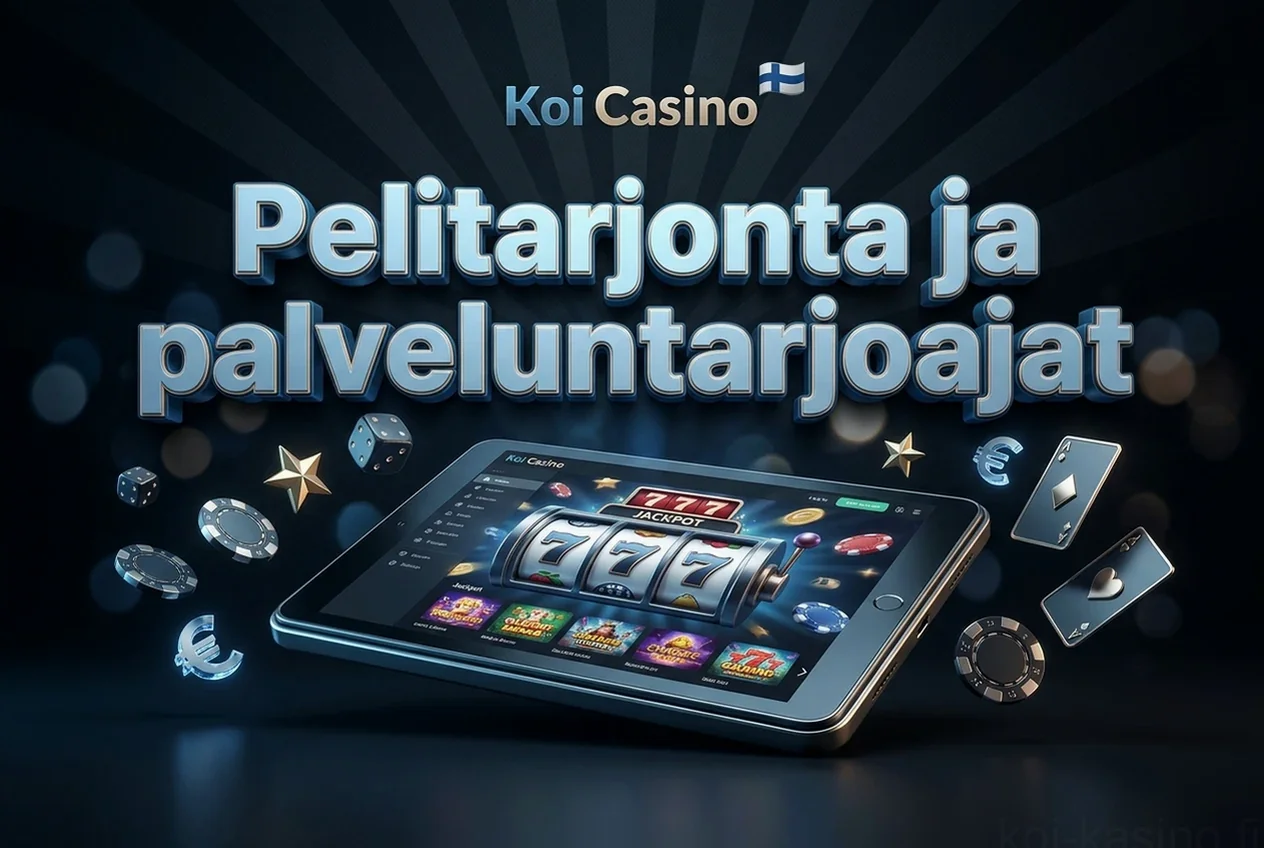 Pelitarjonta ja palveluntarjoajat